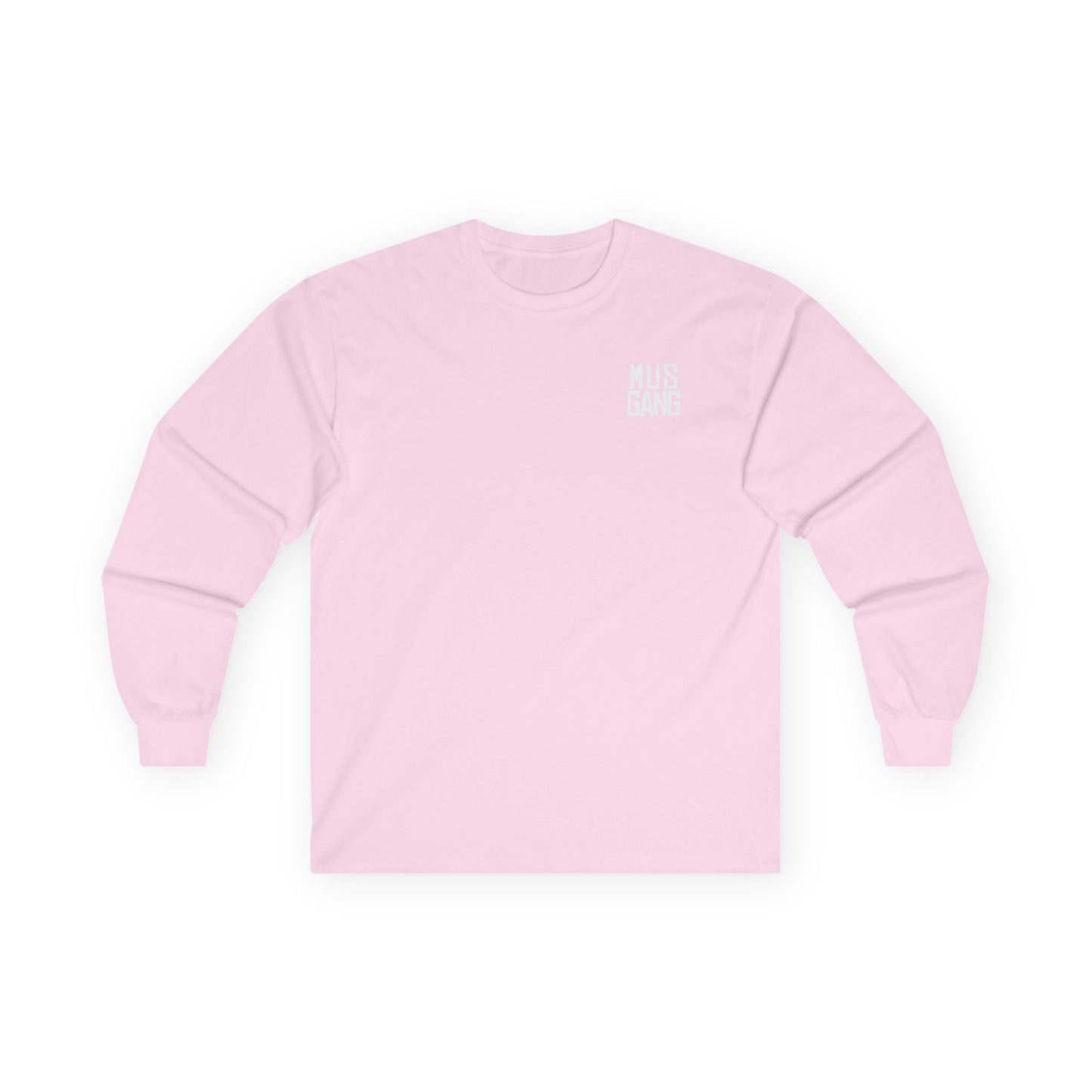 Mus Gang Small Badge Unisex Ultra Cotton Long Sleeve Tee