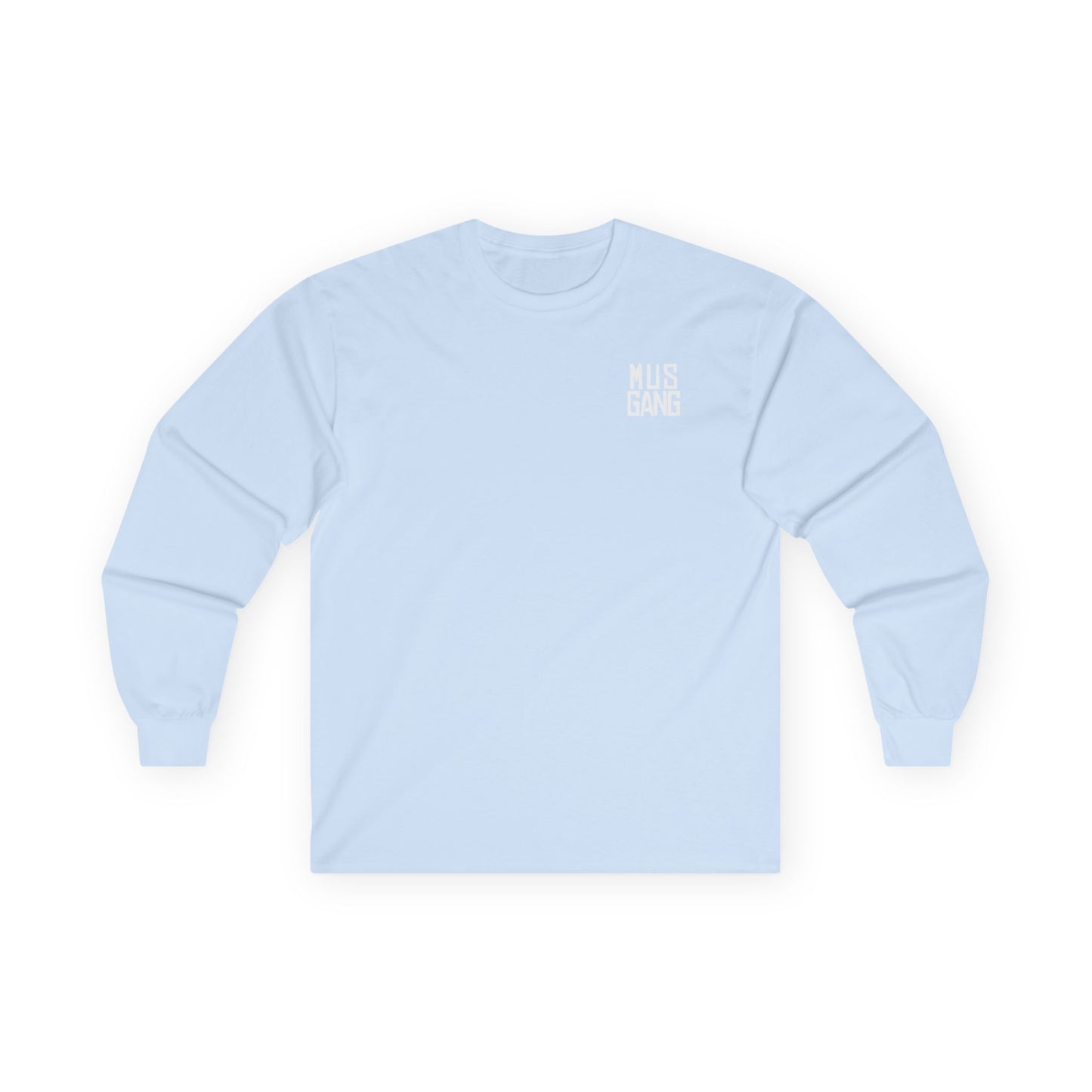 Mus Gang Small Badge Unisex Ultra Cotton Long Sleeve Tee