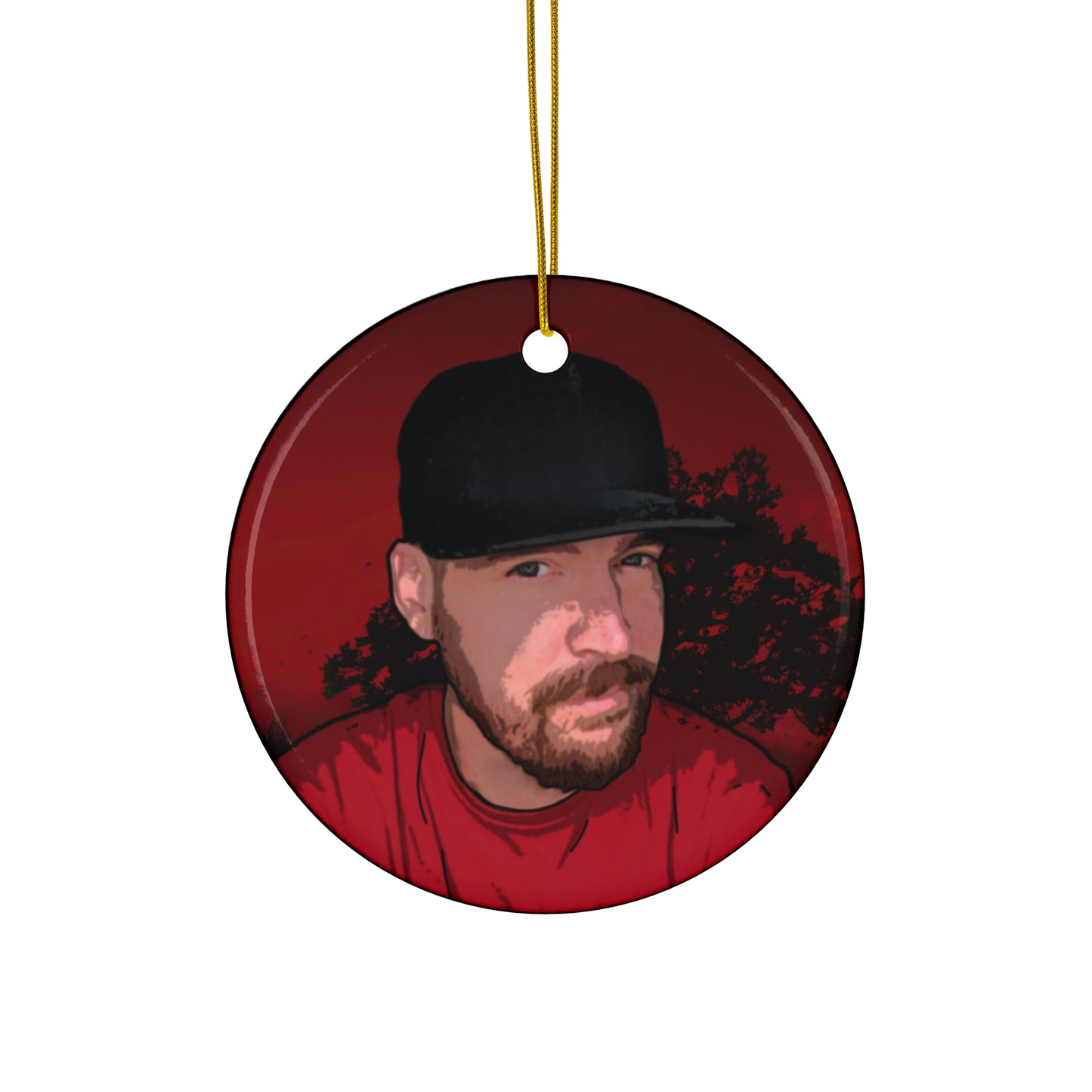 Mus Mug Holiday Ornament